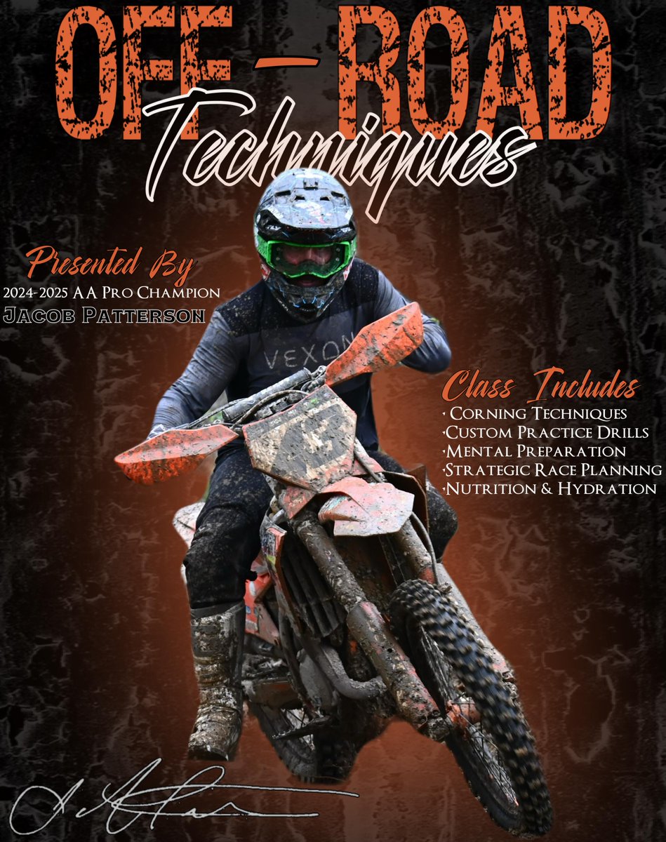 ClaudSabata's tweet photo. RD. 9 “The Coal Miner” News

The return of “Off-Road Techniques”

May 16, 2026 (Saturday)
2–4 PM CDT
4575 Coal Bank Rd, Sharon Grove, KY 42280
$40 per participant

All ages and skill levels welcome. Presented by 2024–25 WORN Racing AA Pro Champion https://t.co/gqPiKCvRvC