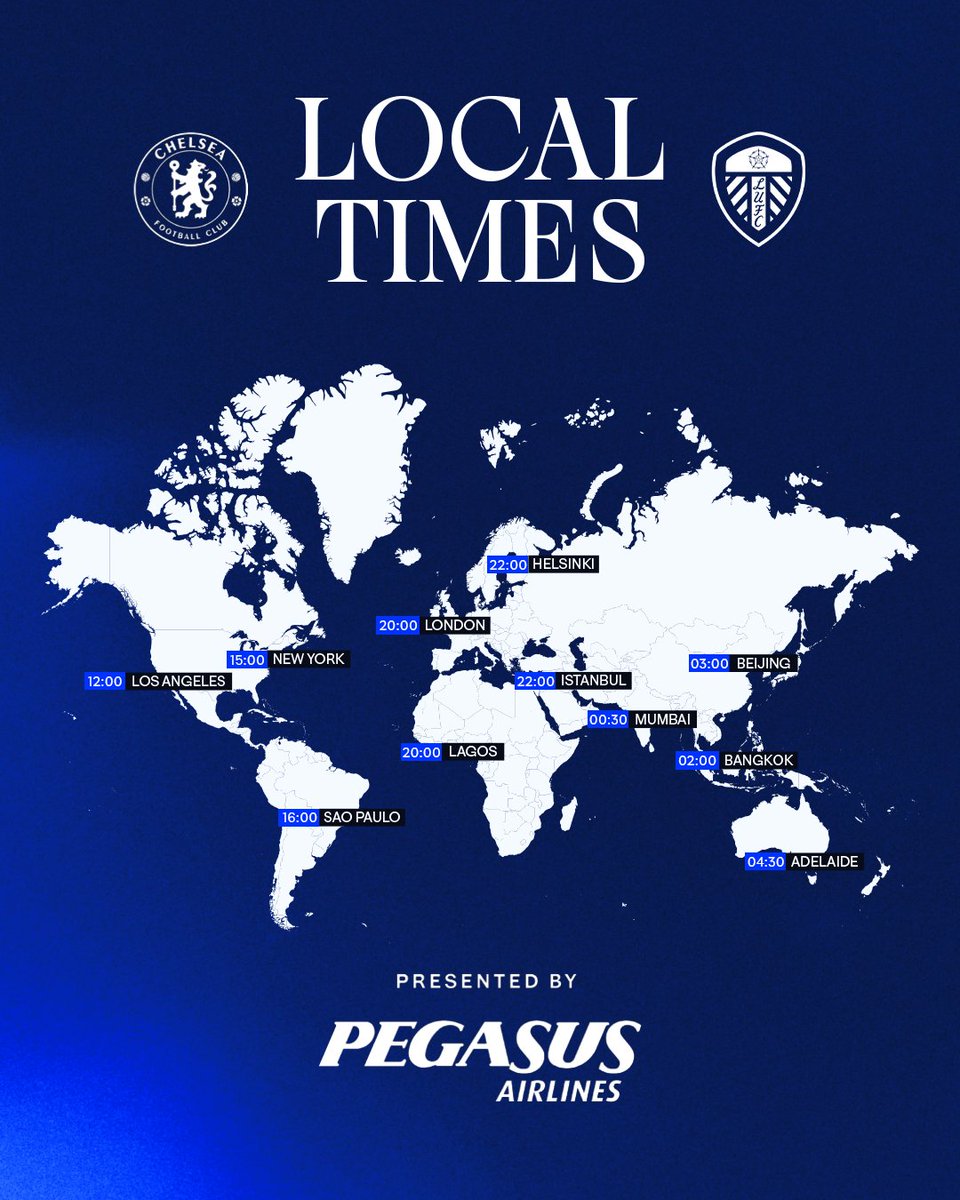 ChelseaFC's tweet photo. Where are you watching from tonight? 🌏

@FlyMePegasus | #CFC | #CarabaoCup https://t.co/gFwI3E0rCu