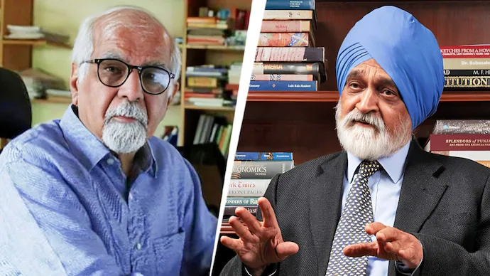 IndiaToday's tweet photo. GDP data accurate or dressed up? Surjit Bhalla, Montek Singh Ahluwalia settle debate
Read in detail: https://t.co/6XTckbEo03
#GDP #SurjitBhalla #MontekSinghAhluwalia | @InkSleuth https://t.co/WwkTIN0s3t
