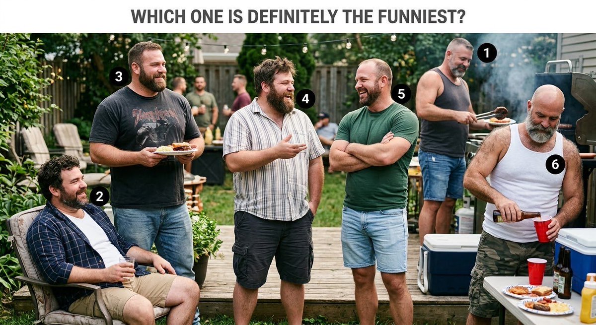 ScruffLad's tweet photo. Funniest? I’m just hoping that they all share me later. https://t.co/8aXPDdXY3s