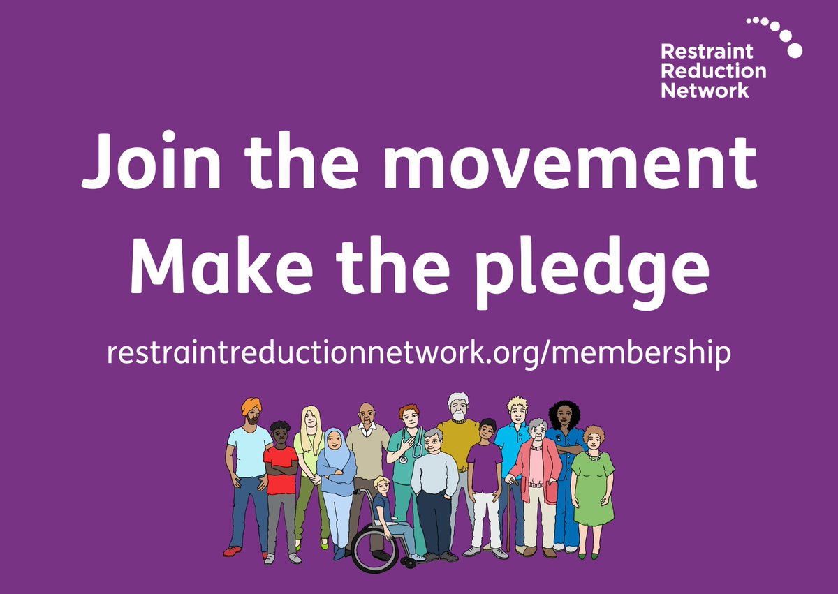 theRRNetwork's tweet photo. Reducing restrictive practices is a challenging journey to undertake alone. We want to come together to make a difference.

Joining the RRN is completely free and you can join as an individual, as an organisation. Find out more at https://t.co/bnCd3qvtXD https://t.co/VWEeHhAoDF