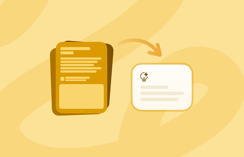 documentsIO's tweet photo. What’s inside every file you don’t have time to read? 👀 

Smart Insights helps you find out. Explore the story behind the feature, supported formats, and ways to use it in our latest blog post ↓

https://t.co/7VKchKJ4F9 https://t.co/Oe4QTiwDBV