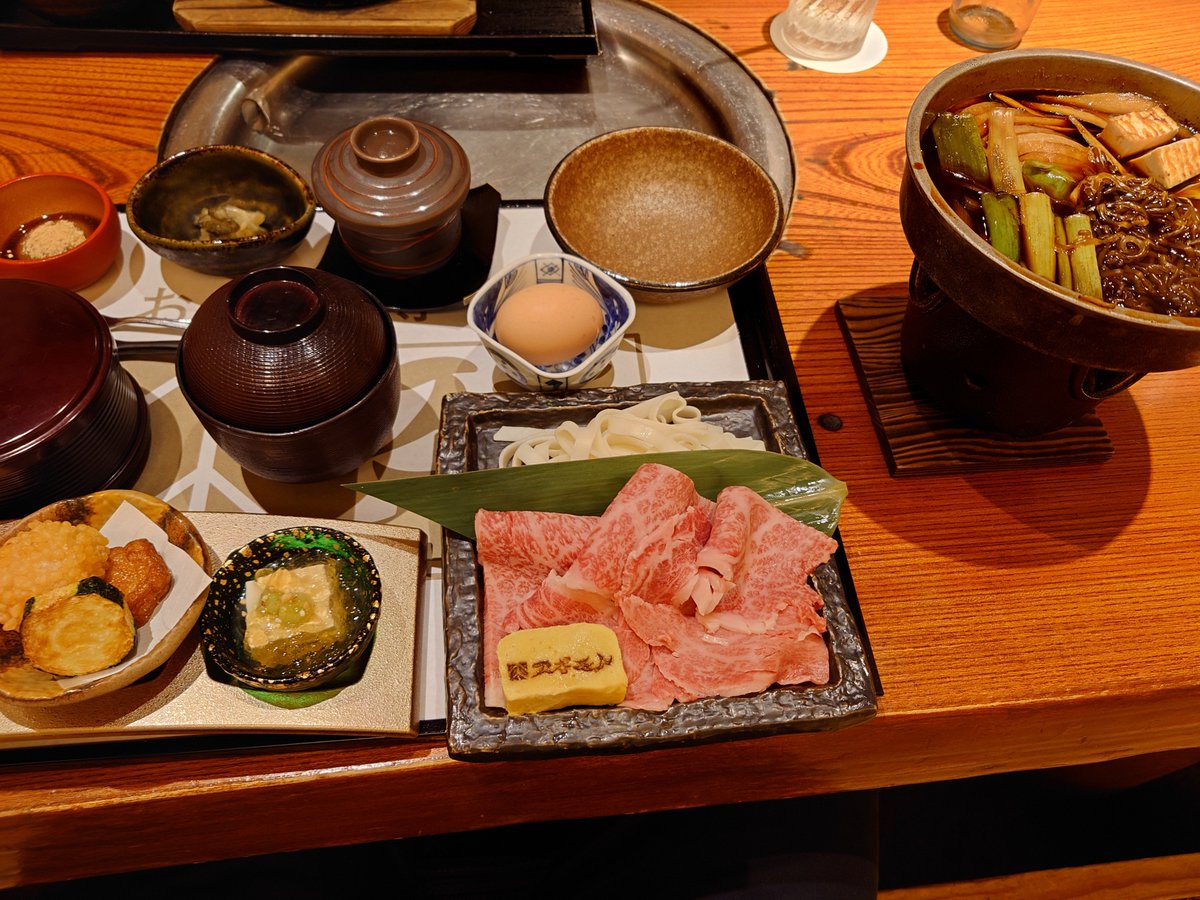 PartyFrame's tweet photo. スギモト本店のすき焼き御膳
名古屋らしい濃厚な甘さで良かった https://t.co/KKPIezJQ9c