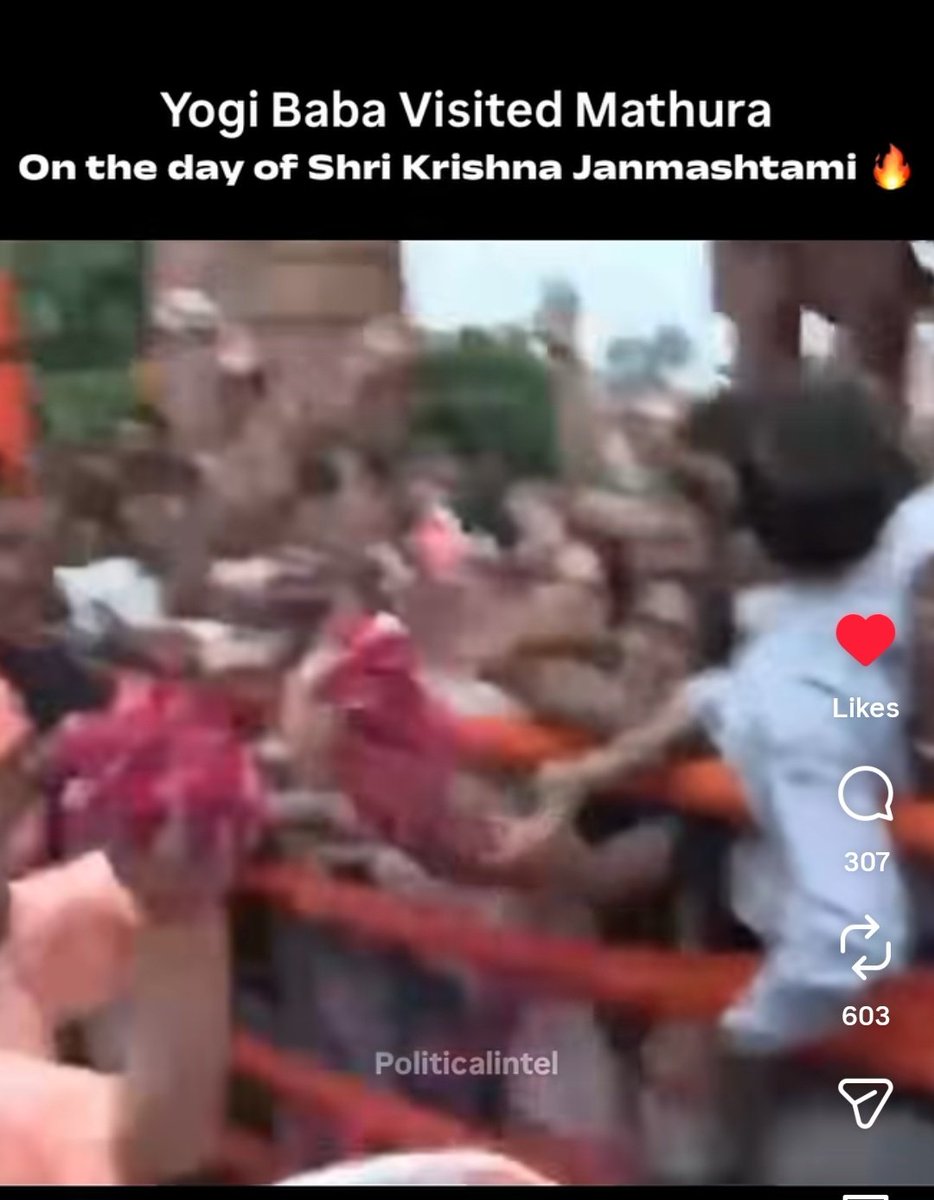 AnkitSingh5508's tweet photo. @SoniaGandhi_FC Yogi Ji Coming Mathura To Celebrate Krishna Janmashtami https://t.co/TnzQUcPJEI
