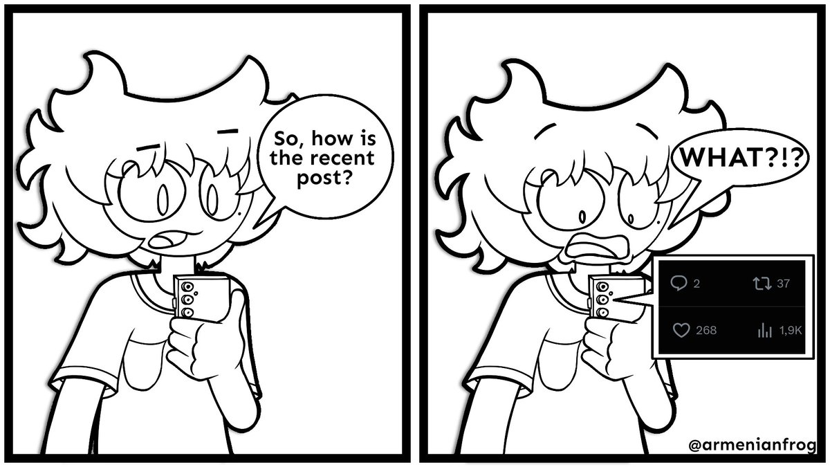 armenianfrog's tweet photo. FIRST HIT TWEET?! (Mini Comics) https://t.co/zHsPWjY9TI