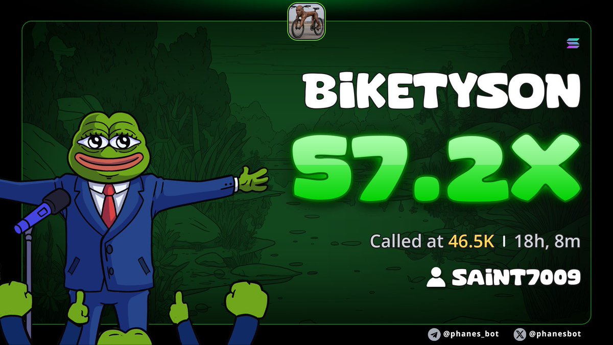 SAINT_vwo1's tweet photo. 57.2x on $BIKETYSON

CbyTNf7UPzvewHh4Zp6umogM2RWahhmGRJWLJnPwpump https://t.co/PsIyCe3HMl