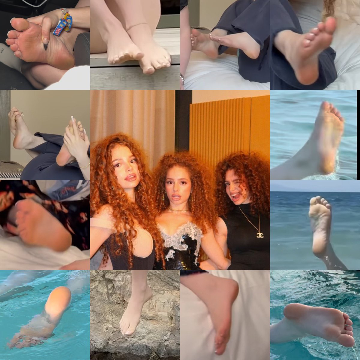 celeblover6942's tweet photo. Kalogeras sisters feet 🤩🤩🤩 https://t.co/109LJLrKKy
