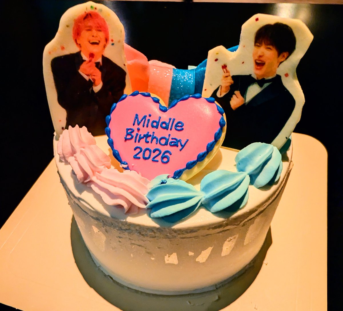 ymnmd20's tweet photo. なべさく真ん中バースデー💙🩷

2人で笑いあってる姿にいつもほっこり☺️ 
これからの2人の活躍も楽しみ！！

おめでとーう🎂⸝꙳ https://t.co/jzDXvTlmXY