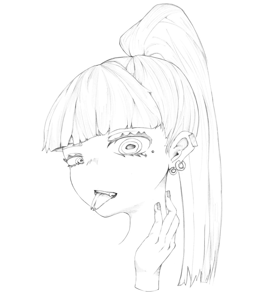 EtO_1005's tweet photo. ビフォー→アフター
ここからまだ加筆していきます💪

#イラスト
#illustration 
#創作 https://t.co/ifSN4HMmEm