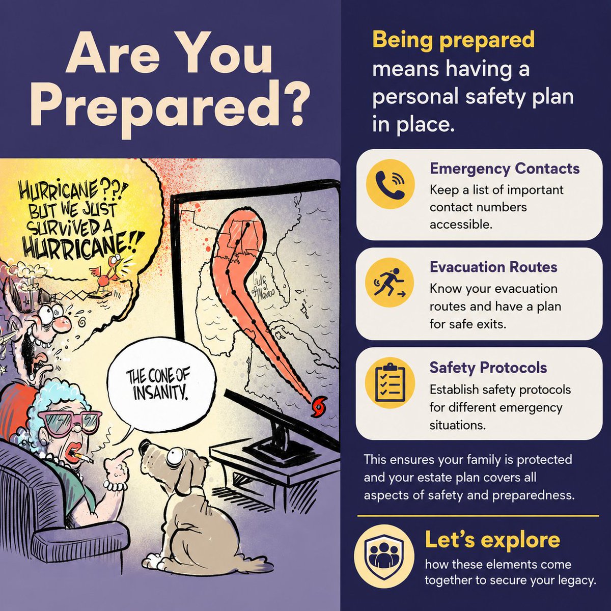 You_Can_Retire's tweet photo. #EmergencyPreparedness #EstatePlanning #FamilySafety https://t.co/QhqTH0PUbk