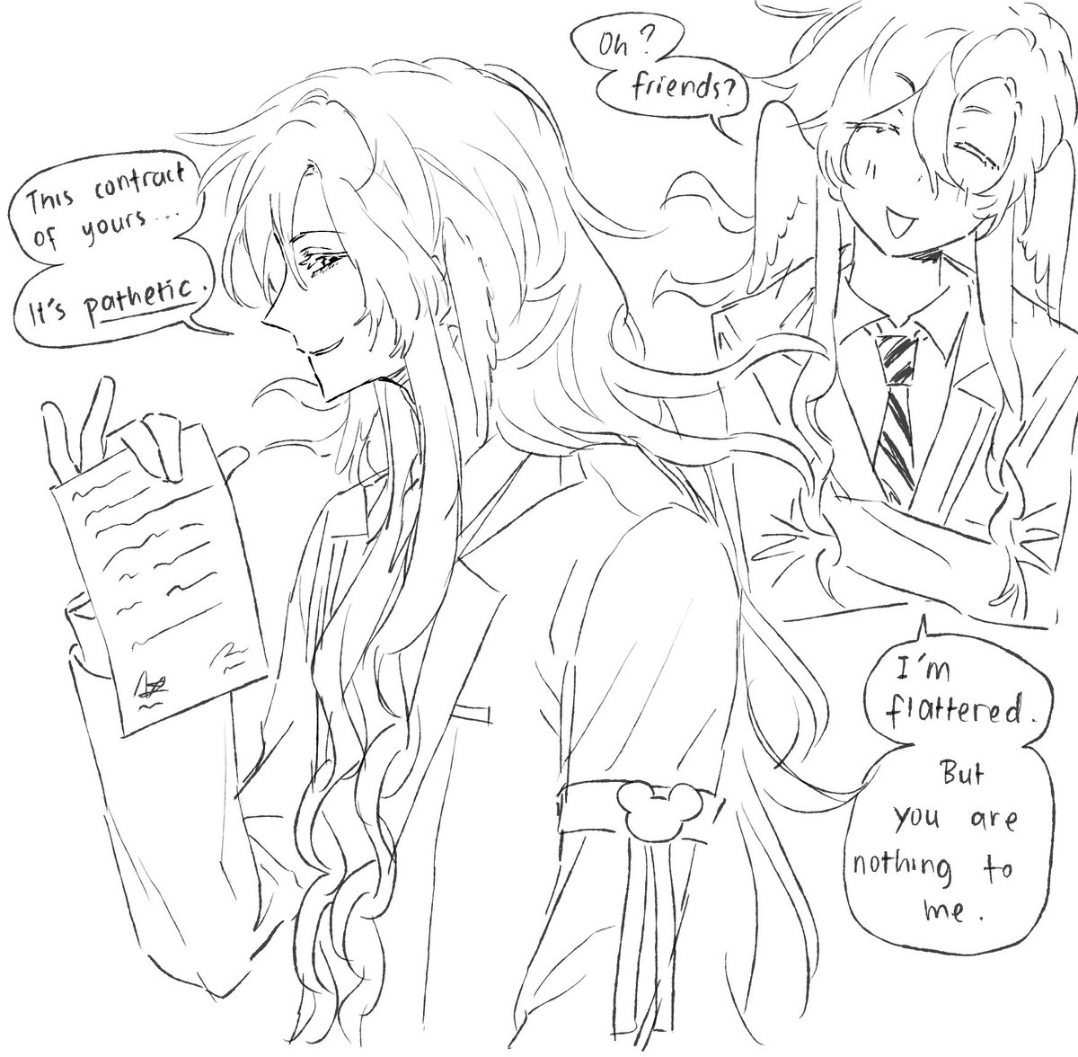 chaoranram's tweet photo. he’s such an asshole
(gb!aestra again)

#twstoc #oc https://t.co/UehocHmw7z