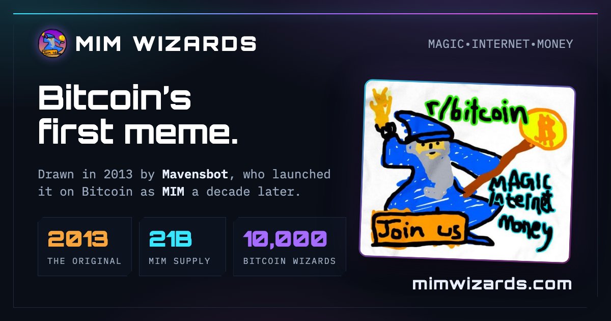 mimcoinbtc's tweet photo. https://t.co/1GXx8CSFy8 got a magic upgrade 🧙‍♂️🪄

In their words: @krakenfx @arjunsethi @coinbase @okx @cz_binance @elonmusk @theunipcs @blknoiz06 @RobinhoodCrypto @Bitcoin @BitcoinMagazine @HTX_Global @xverse @DegenerateNews @bitcoinwizardry @mavensbot

Come take a look 👀 https://t.co/5ycpgaFBED