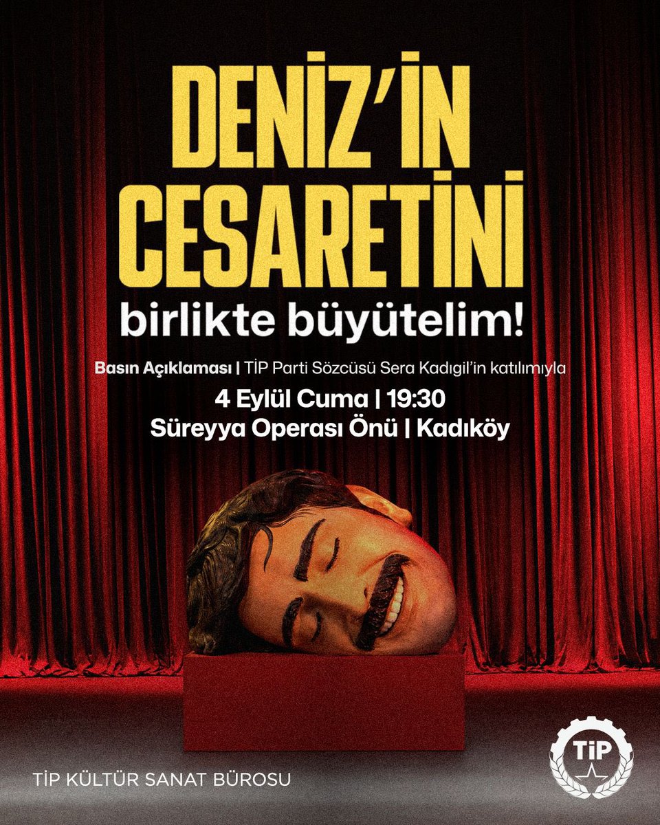 TipKulturSanat's tweet photo. Deniz’in cesaretini birlikte büyütelim! https://t.co/WNu3HrCRMm