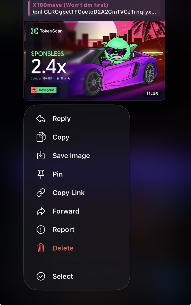 X100mave's tweet photo. 2x profit on my call $PONLESS

GLRGgpetTFGoetoD2A2CmTVCJTrnqfyxMGqPWFMcpump https://t.co/9xNE522Zup