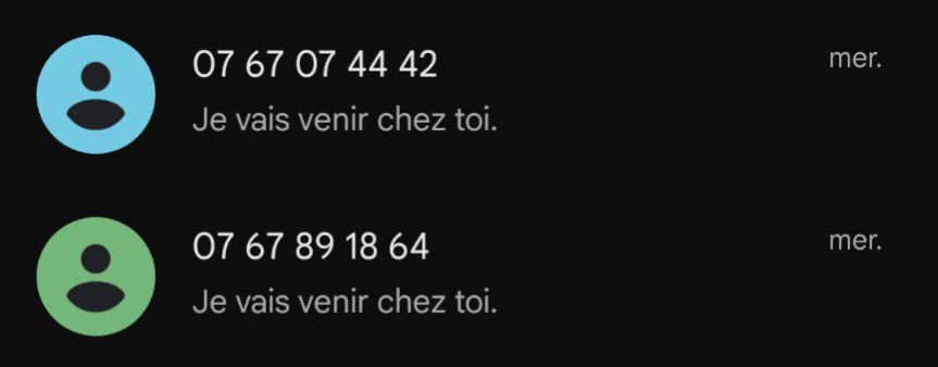 Mireln_'s tweet photo. Bruh. Si la personne derrière ces numéros pensent que je vais trembler de peur, elle se trompe fortement. Par contre je commence à avoir de gros doutes que qui serait derrière certains de ces messages. Uniquement des 0767 en plus de ça 🤔

Sympa le réveil en tout cas 🫠 https://t.co/ZoXOizKizv