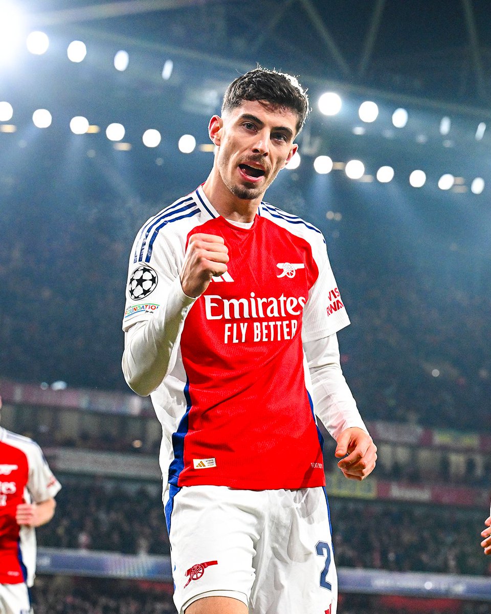 brfootball's tweet photo. It's been six years since Kai Havertz joined Chelsea. 

A year later, he scored the goal to win them the Champions League. 

Then he swapped west London for north London 😛 https://t.co/DpyiyYhyZu