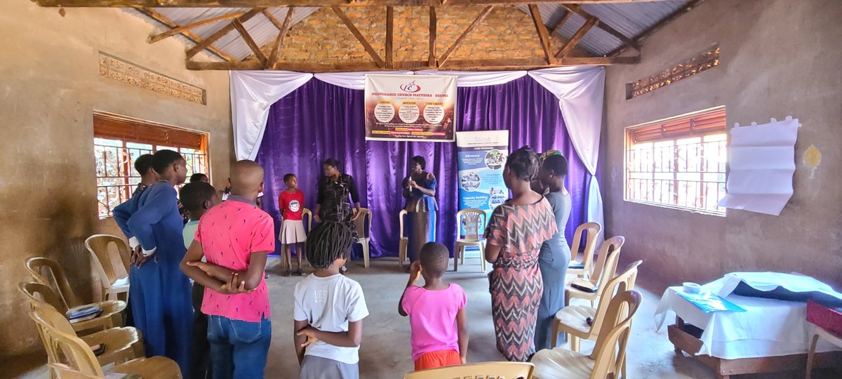 triumph_uganda's tweet photo. Today’s office found us in Mafubira carrying out mental health awareness with 13 young people including 7 adolescents (ages 10–17) and 6 youth! 🧠✨
​We had honest conversations around emotional well-being , coping with stress and building strong support networks. https://t.co/JwqldMnShX