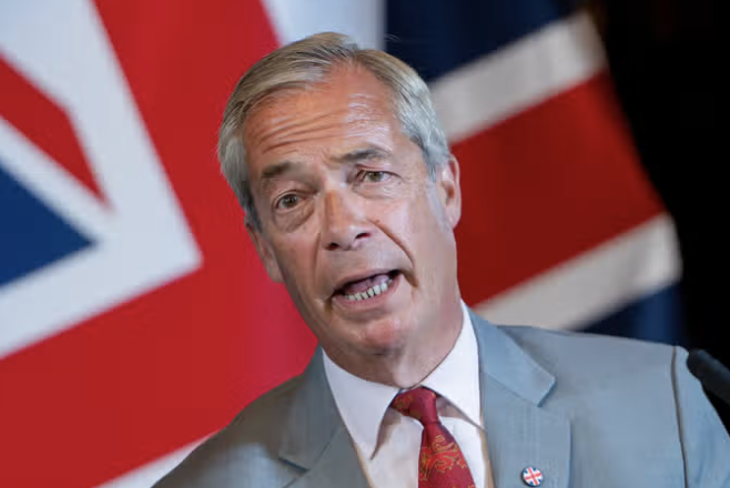 DailyMirror's tweet photo. Mirror readers debate if Reform leader Nigel Farage's time is now up
https://t.co/rEIgkmGjOj https://t.co/ePQYTbQqTe
