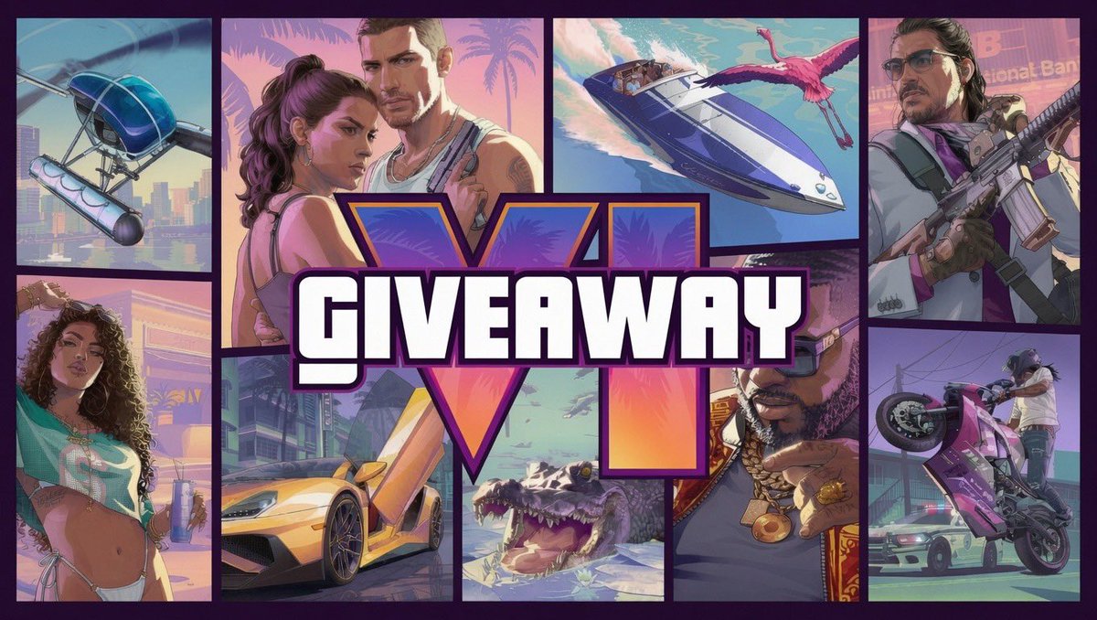 JZinNightCity's tweet photo. 🚨 Time for another Giveaway 

Myself and @ArcadeChannel are giving away 4 copies of GTA VI 

All you have to do to win is
👉 Like + Repost
👉 Follow Me and @ArcadeChannel 
👉 Tag a friend 

Winners will be selected randomly 
Ends Saturday the 12th 

Good luck everyone  ❤️ https://t.co/UDOJCtJ38F
