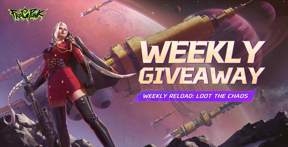 PlayFragPunk's tweet photo. The voyage continues with another round of rewards! 🎁⚡

Season 6 Chapter 1 is in full swing, and this week, 3 lucky Lancers will each win a Premium Battle Pass.

👉 Follow @PlayFragPunk + RT this post before Monday (September 7) to join. Set your course for the rewards ahead! https://t.co/fAFdSrCKGv