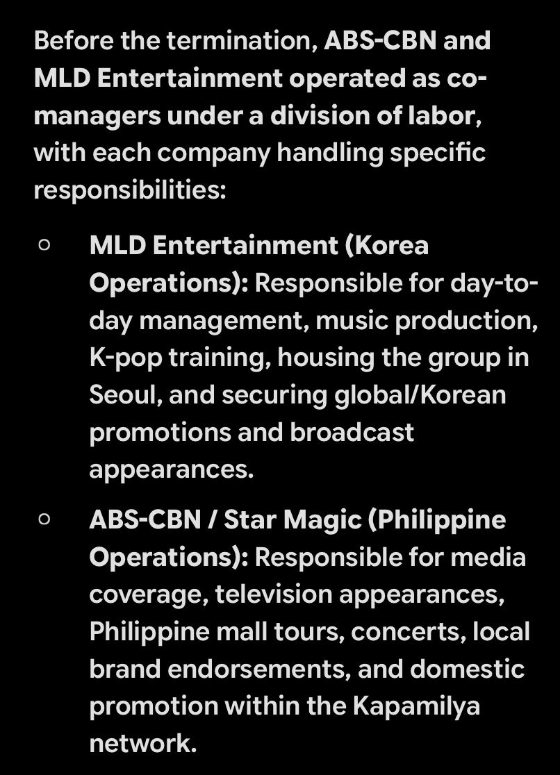 SilentLetters23's tweet photo. @Dos_0124 Thank you po sa clarifications ito kasi lumabas kanina nong nag search ako kasi hindi ko gets yong co management nila. 😭 kaya ako nag post 😭 https://t.co/PgspRiIYbK
