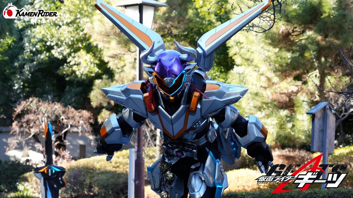 HKR20_official's tweet photo. ◥ 仮面ライダー 公式チャンネル ◤

【動く仮面ライダー図鑑】
仮面ライダーバッファ コマンドフォーム ジェットモード
（『#仮面ライダーギーツ』ep26より） https://t.co/2t2TmkZ8yn