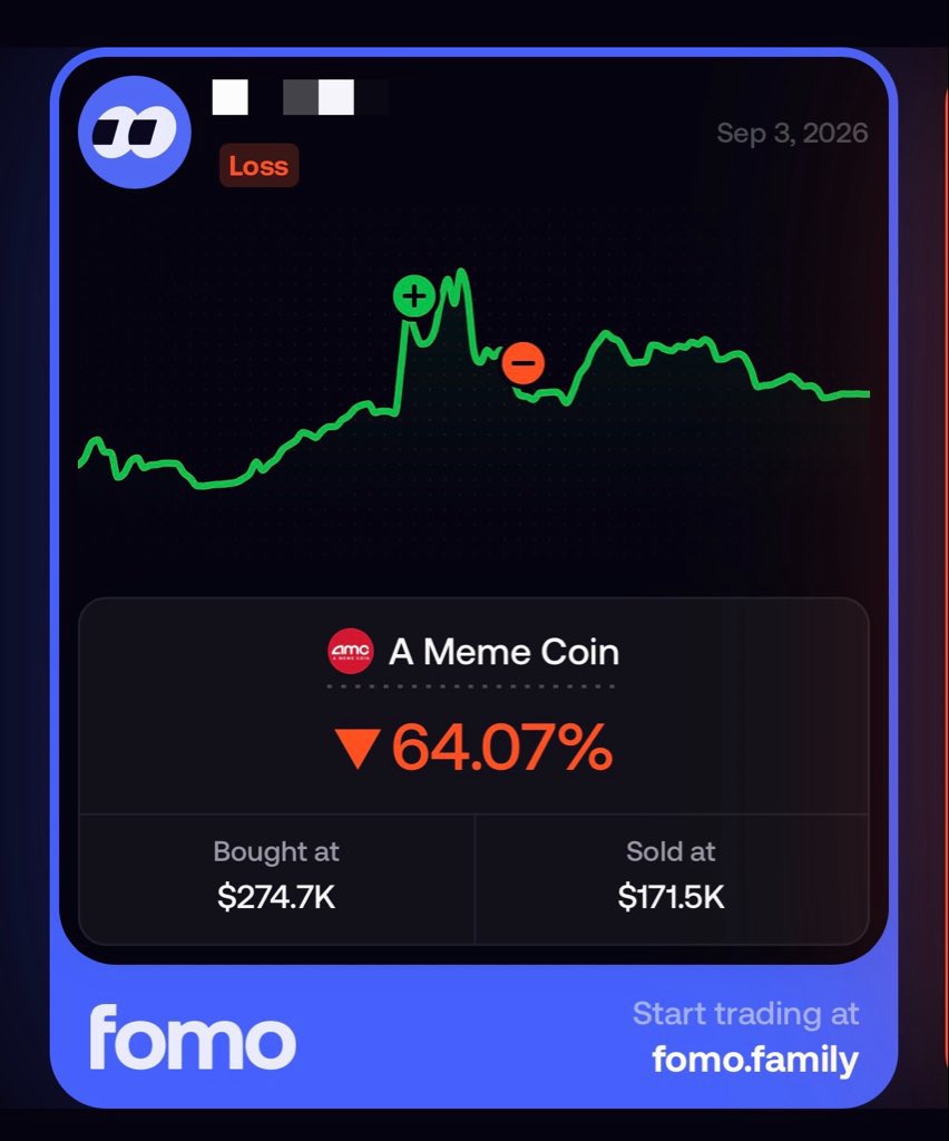 insidermates's tweet photo. I can’t believe my life 😭

I fumbled 70,000x 

I bought $MEME at $274k and sold at $171k for 64% lost

currently at $120M MC https://t.co/4XhJTlthg7