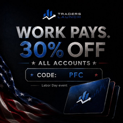 PFCFutures's tweet photo. 🧩 Flash Traders Launch 100k Eval Giveaway 🚨

Last weekend for 30% OFF + BOGO - Evals from $34

Not feeling lucky?
Use code PFC
30% Off + Free account at payout
👉 Get yours - https://t.co/ntaD2tYj7t 🔗

To enter, QUOTE THIS POST with the one thing you love most about @TradersLaunch 

Winners chosen in less than 9hrs ⏰
