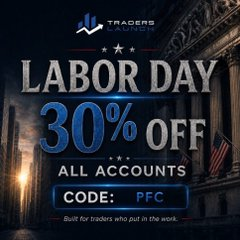 PFCFutures's tweet photo. 🧩 Flash Traders Launch 100k Eval Giveaway 🚨

Last weekend for 30% OFF + BOGO - Evals from $34

Not feeling lucky?
Use code PFC
30% Off + Free account at payout
👉 Get yours - https://t.co/ntaD2tYj7t 🔗

To enter, QUOTE THIS POST with the one thing you love most about @TradersLaunch 

Winners chosen in less than 9hrs ⏰