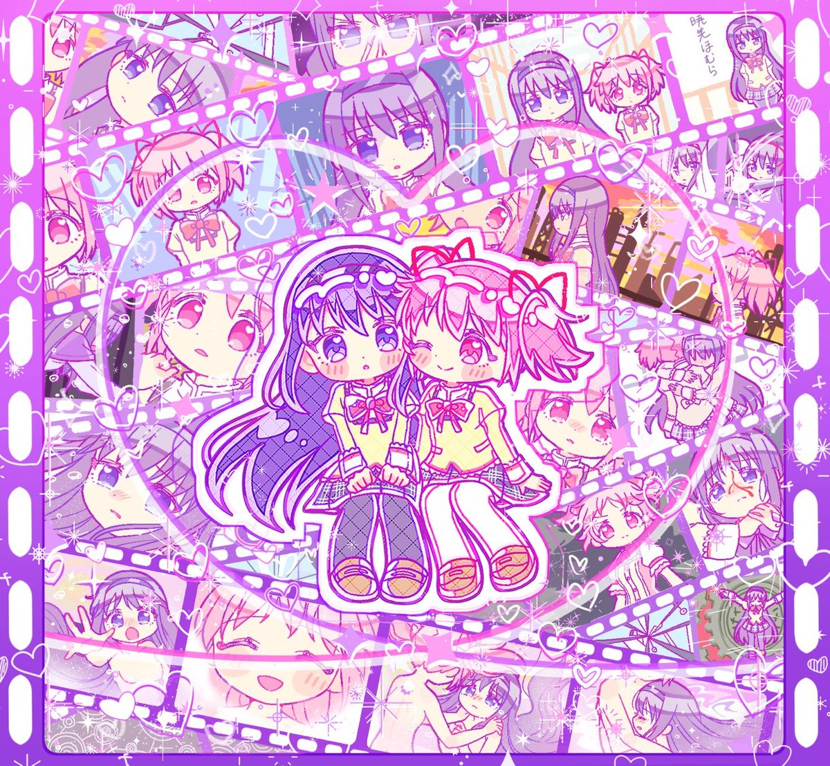 pu_0521's tweet photo. ほむらちゃんがまどかちゃんを想って繰り返してきた全ての時間が愛おしいんだよね https://t.co/pV69Xf5uJp