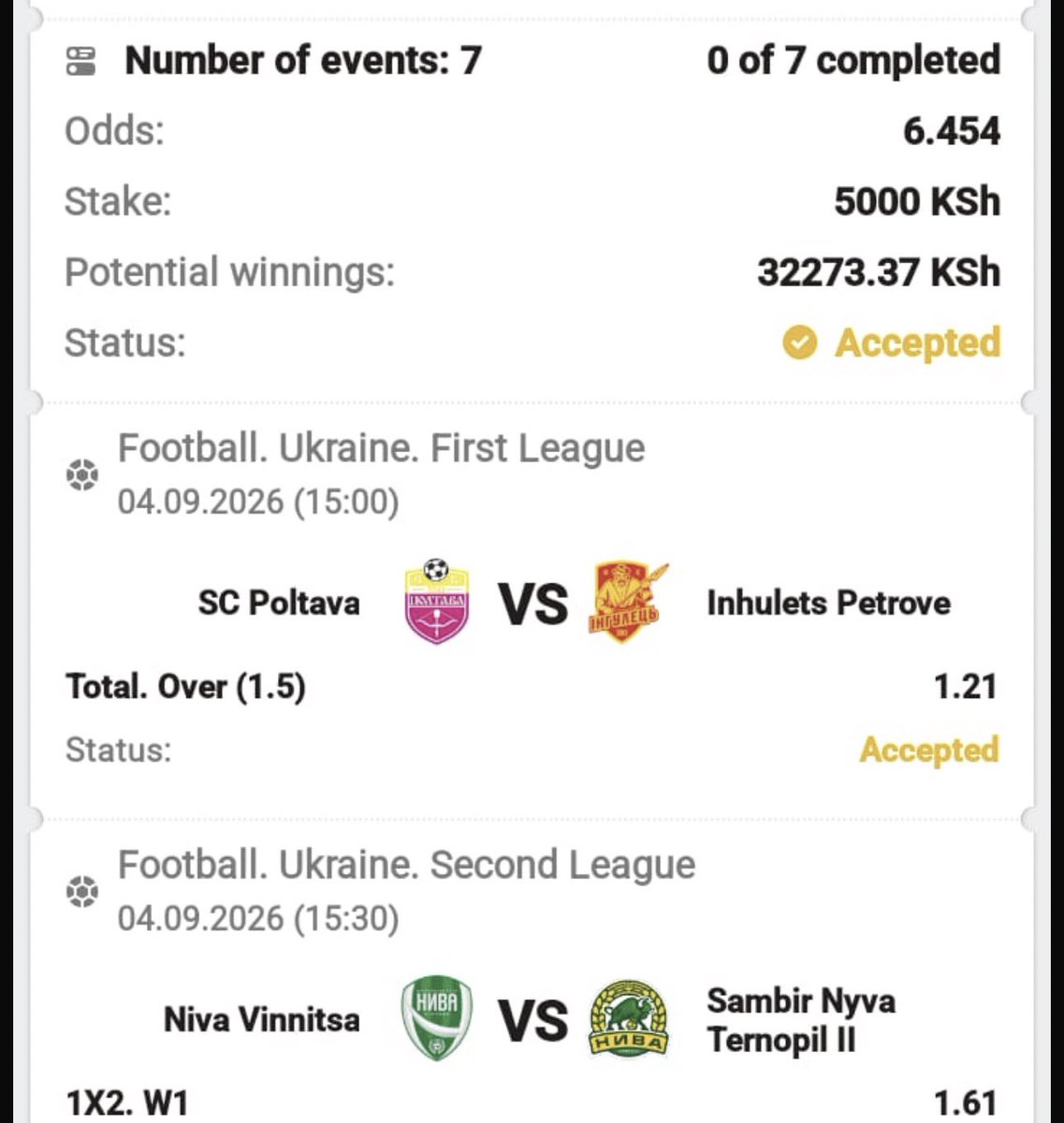i_am_reallarry's tweet photo. #GoldPari —— 
    Hii ni Moja Sure . WIN.  6 odds 

          🎯Booking code :  6RUT8

      📌NOT YET ON GoldPari? ??
register 📲 https://t.co/cy9pL4Lqf1
get App: https://t.co/U5lyAqw26q

Use PromoCode : HILLARY10 https://t.co/nAE2aPFRa3