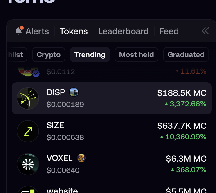 Jasminko_K's tweet photo. @rhdisperse_app is trending on @fomo!

The community momentum is insane 🚀

Make sure to check out the app and follow our X account 🟢 https://t.co/32usvlrYSj