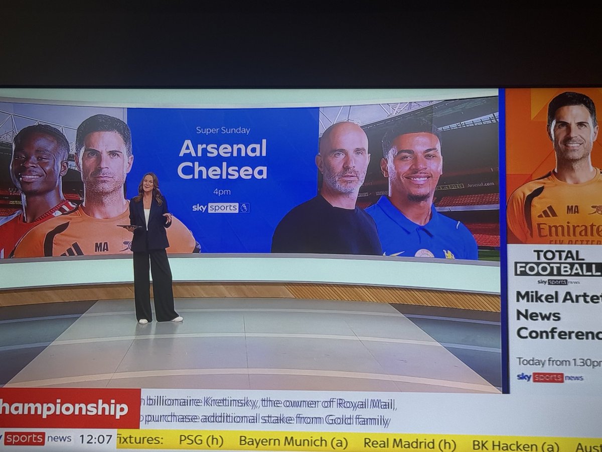 SeanyboyBTT's tweet photo. @SkySportsNews why on earth are you using a picture of maresca as Chelsea’s manager……. https://t.co/m1sJe5QxfF