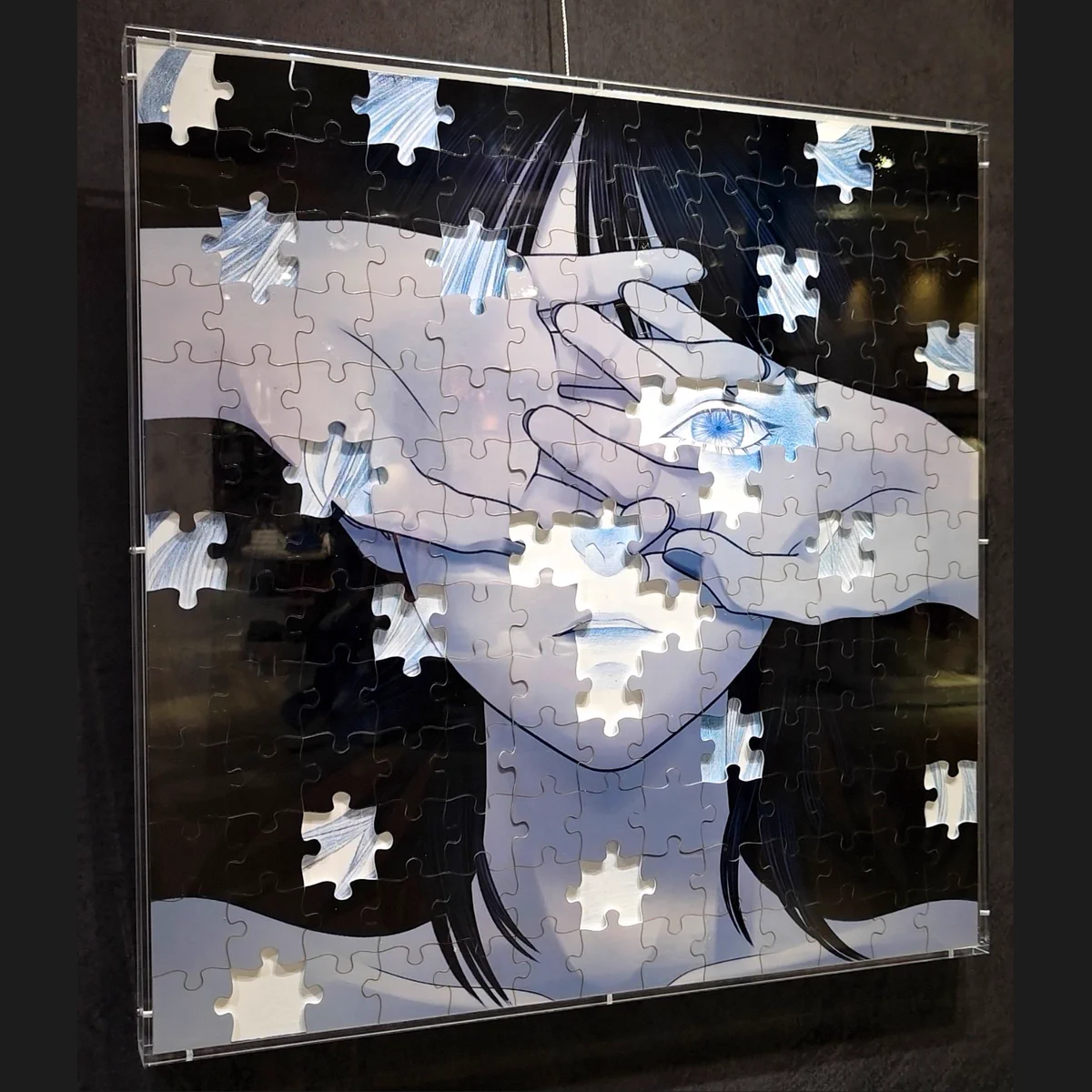 【アクリル画 】商品名　「ふりそそぐ光」限定品　新品未使用品　10号 実七 on X: 