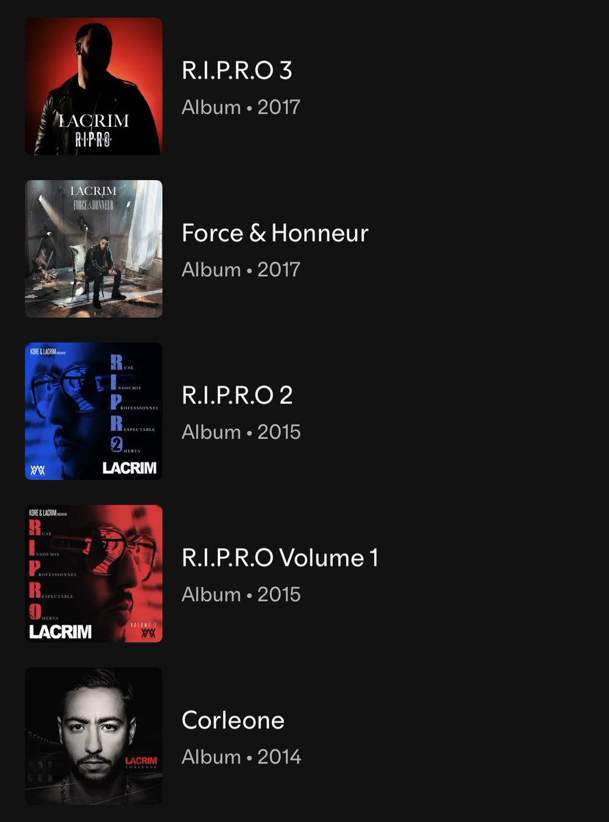 94_Shefi's tweet photo. Le run de Lacrim de 2014 à 2017 faut juste applaudir https://t.co/9XnG0JmKY2