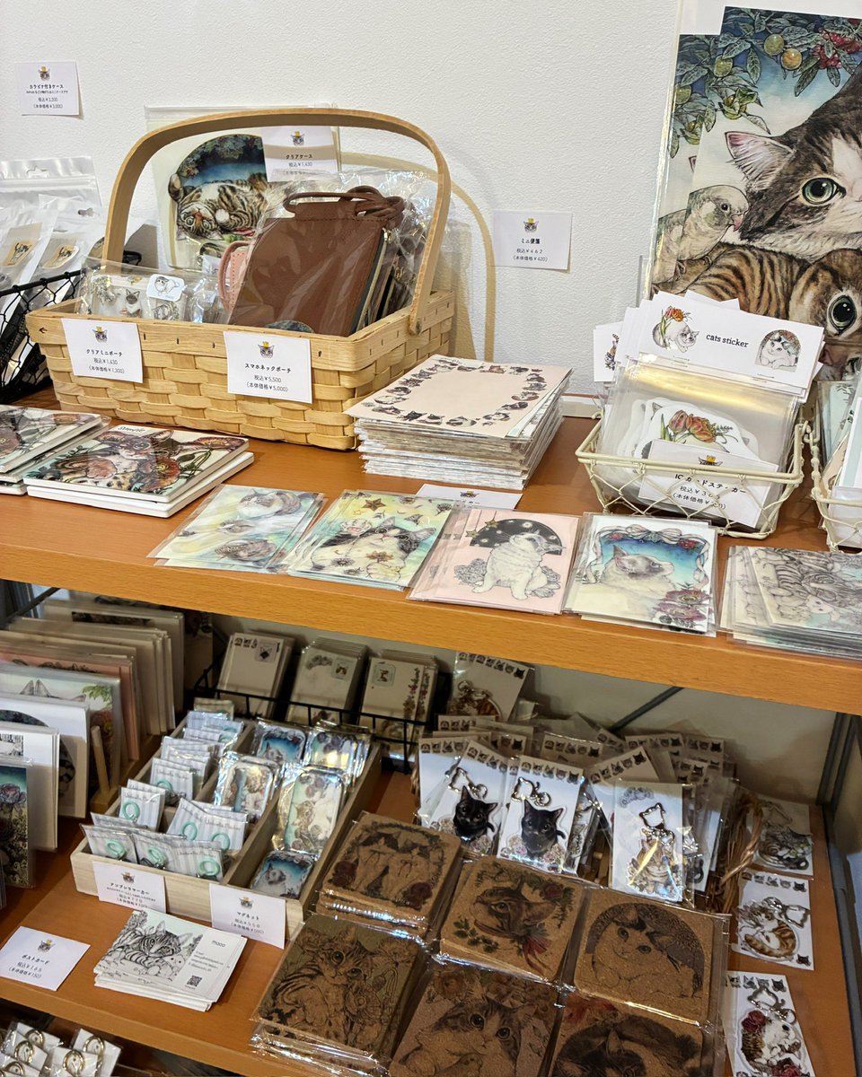 _monchatmignon_'s tweet photo. ただいま開催中の「ねこ休み展 夏 2026」に行ってきました🚶‍♀️

会場にはたくさんの写真の展示やグッズが販売されていて、猫好きにはたまらない空間でした💕 https://t.co/mvSz0ais31