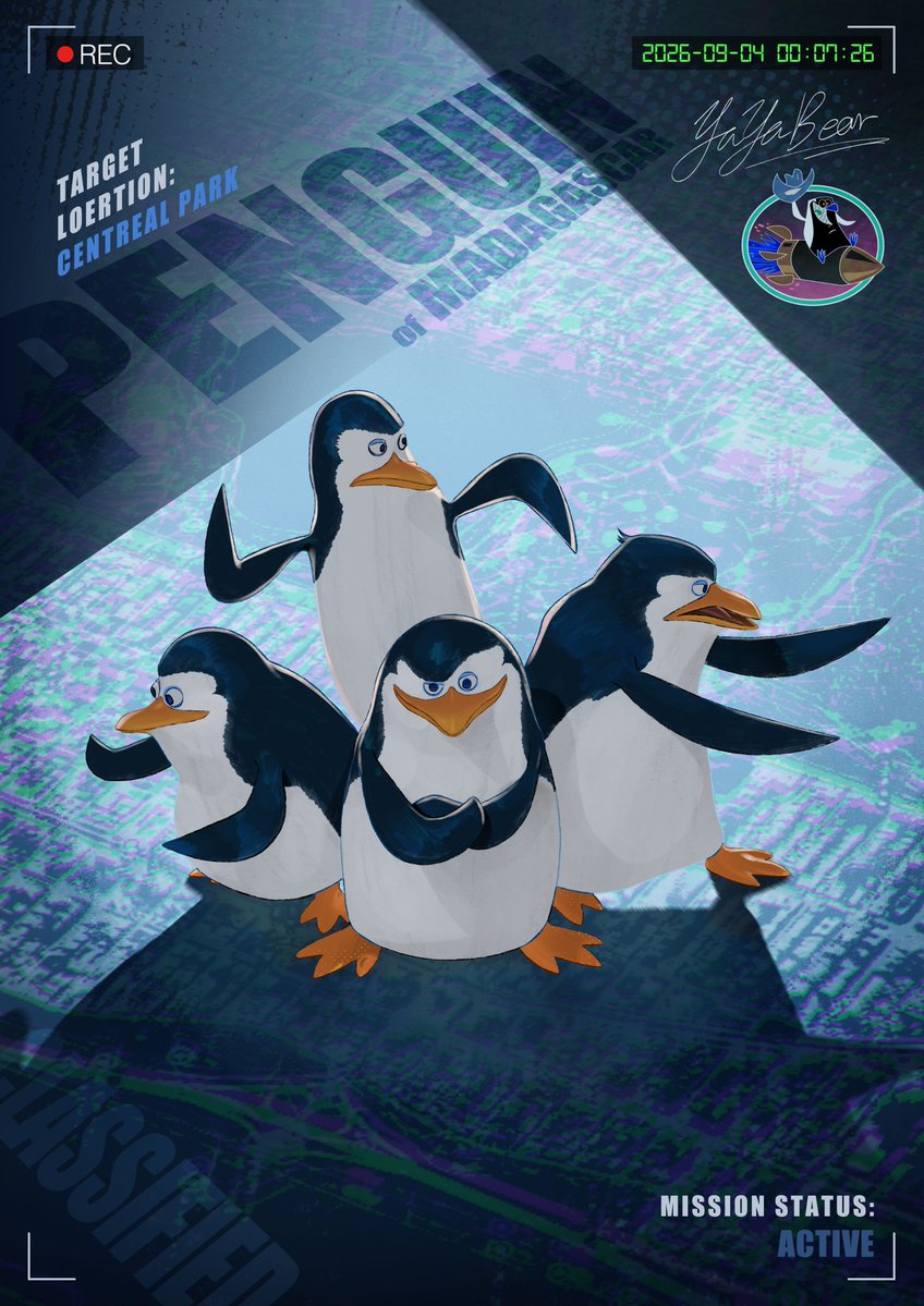 witch_robin's tweet photo. "Cute and cuddly, boys. Cute and cuddly." 🐧
Skipper, Kowalski, Rico, and Private as human secret agents!
#ThePenguinsOfMadagascar #PenguinsOfMadagascar #gijinka #humanization #Skipper #Kowalski #Rico #Private #artprocess #illustration #WIPㅤ https://t.co/K6LDPu4o5J