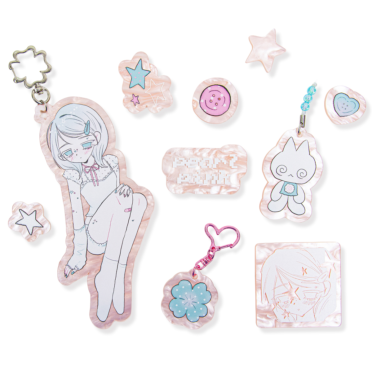 maison25_cp's tweet photo. ／
【NEW COLOR ADDED】
アクリル板に新色が加わりました🔔 
＼

🎀パールピンク🎀
🌙ストーミーナイト🌙

かわいらしく華やかなパールピンク🌸
シックで幻想的なストーミーナイト☁️
やわらかな奥行きと上品な高級感があり、光の当たり方や見る角度によって表情が変わります🫧
https://t.co/9My1Nf8Nq1 https://t.co/QxrqcD5RbI
