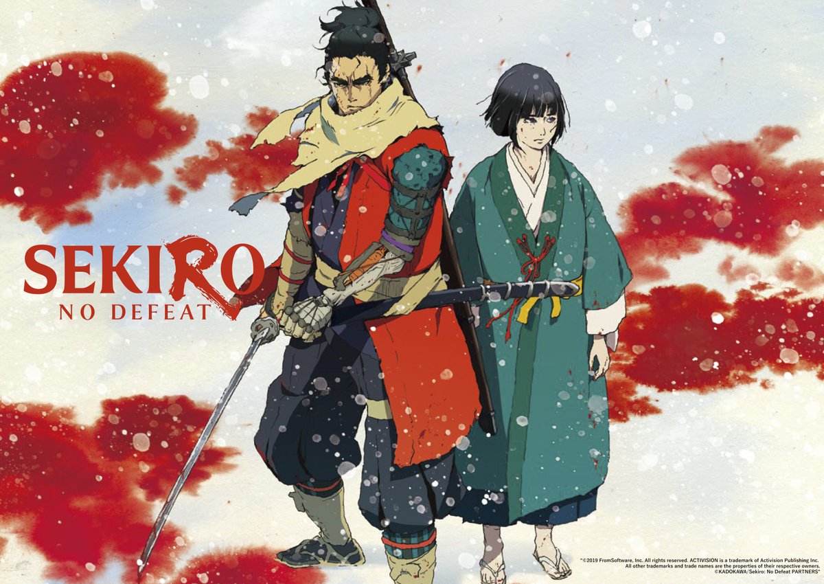 sekiro_nd_anime's tweet photo. 【劇場用パンフレット予約販売のお知らせ】

映画「SEKIRO: NO DEFEAT」劇場グッズにつきまして、各劇場にて売り切れが発生しており大変ご迷惑をおかけしております。

品切れとなっていた劇場用パンフレットは、カドストにて二次生���分の予約販売を開始いたしました！

🛒詳細はこちら👇
https://t.co/8kcc5j036a
一部その他劇場グッズも予約受付中です！

#sekiro #sekirond #アニメsekiro