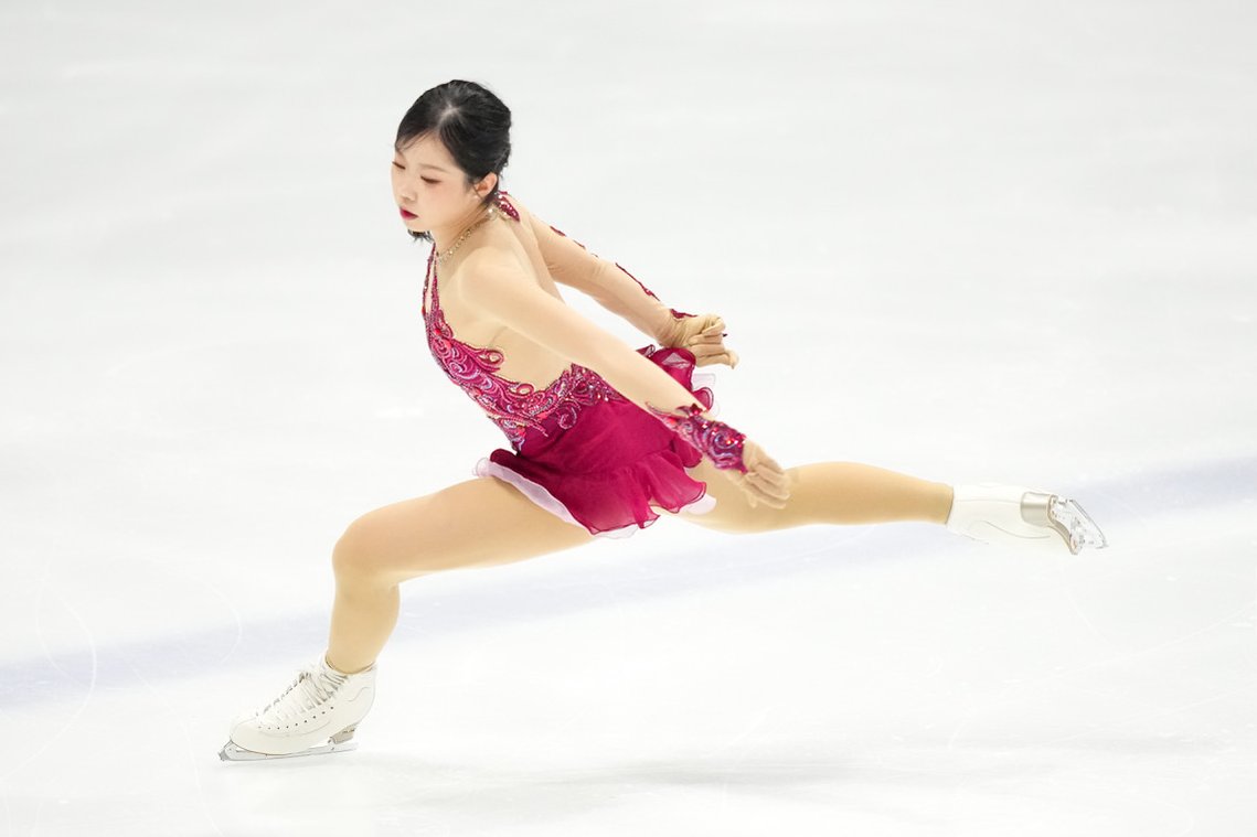 AxelQuadruple's tweet photo. 〈 #木下グループ杯2026 〉

女子SP
1
中井亜美
80.27

Photo by Joe Kobashi

#figureskate
#AmiNAKAI https://t.co/eq1zMXnAPj