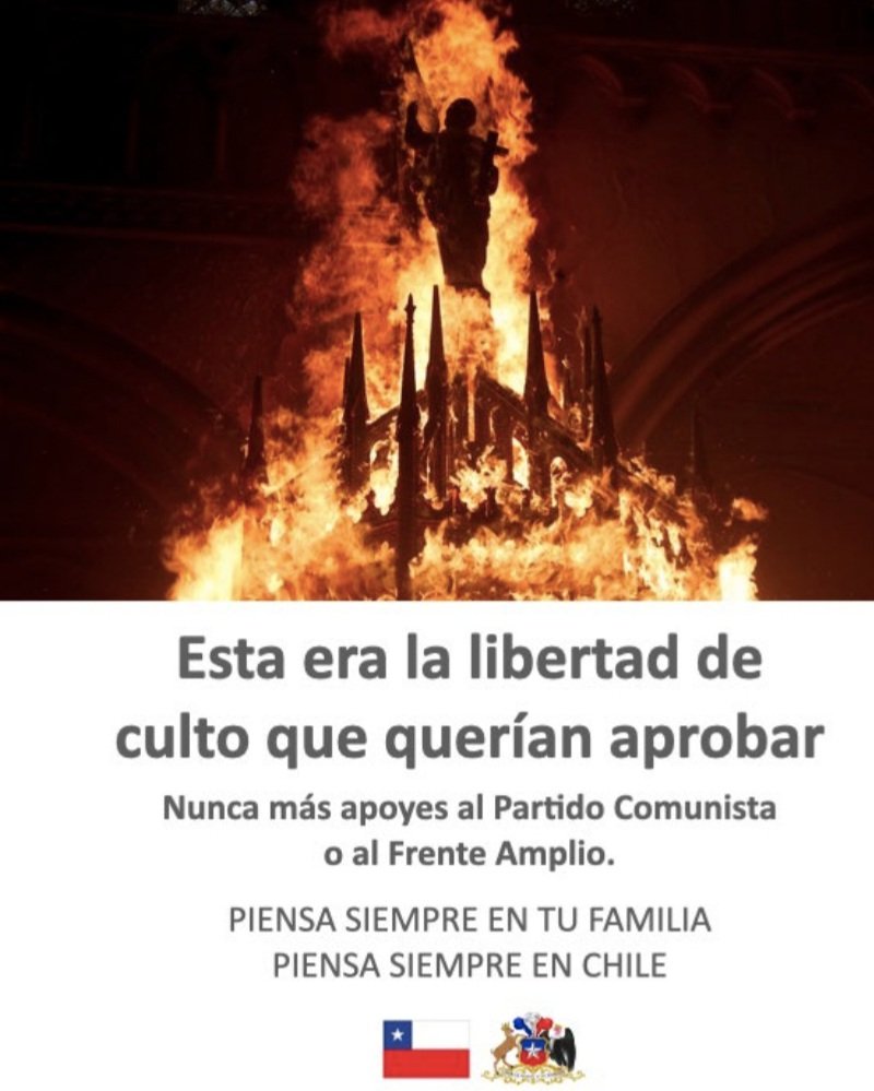 Nachoetherno's tweet photo. Muy buenos días a todos y viva Chile libre mierda!!🇨🇱🇨🇱🇨🇱 https://t.co/RvPGwpp19q