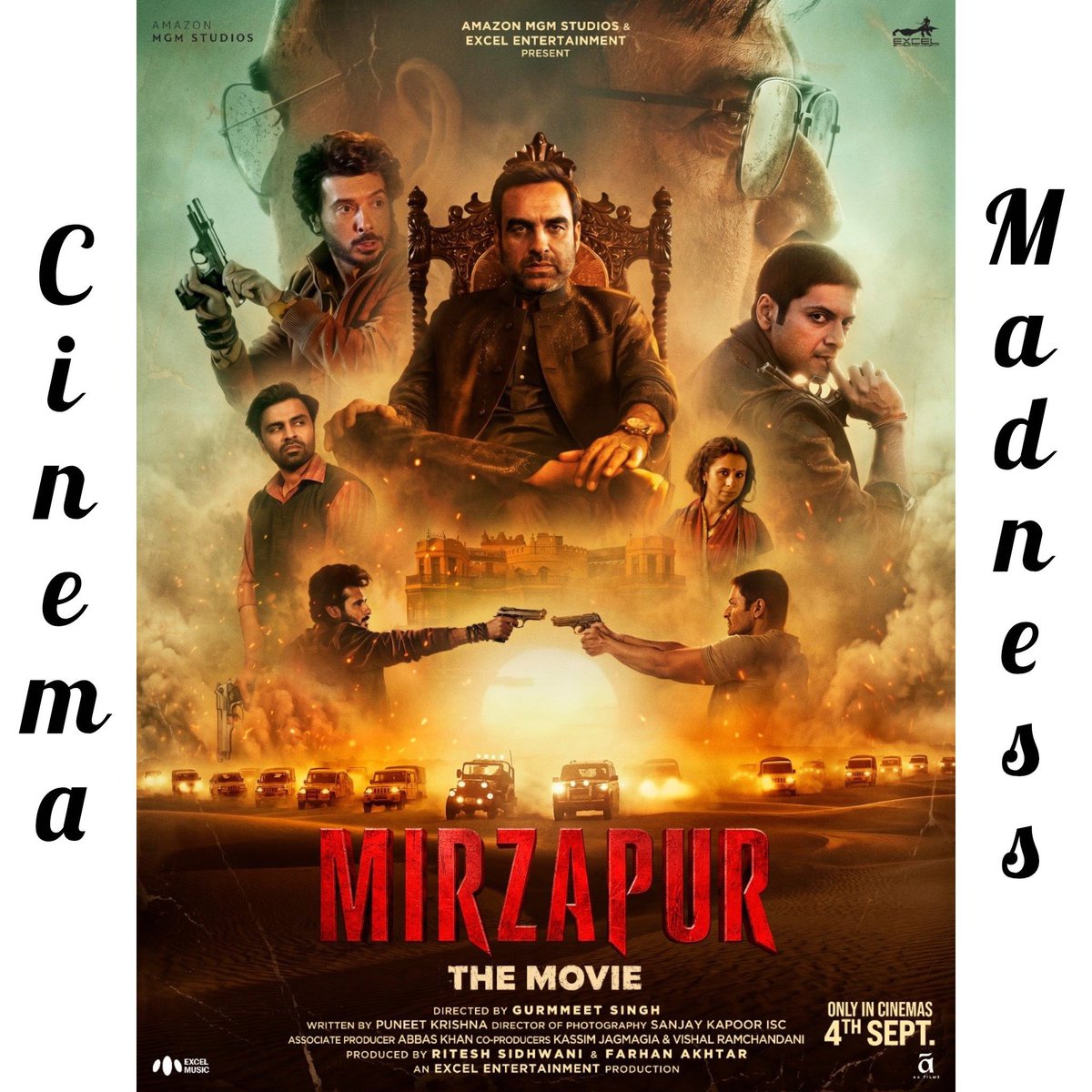 cinemaacircle's tweet photo. #Mirazapur Tickets Give Away 🎟️

 Rules Must Be Followed : 
1. Follow this @cinemaacircle
2. Like &amp; Retweet this post. 
3. Comment your place🎯

Check Your DMs 🔥🔥🔥

#Mirzapur #MirzapurTheMovie https://t.co/6WvICsyoPZ