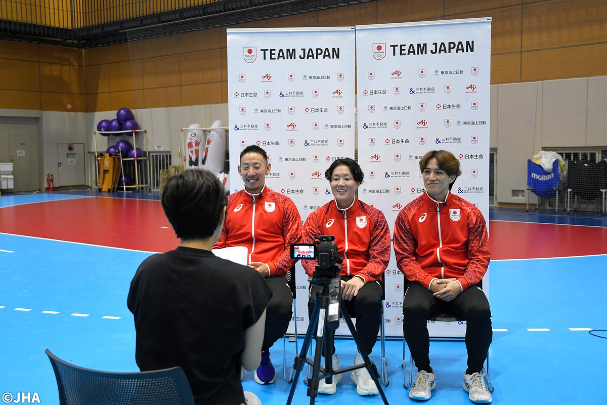 JHA_national's tweet photo. #彗星JAPAN🇯🇵
CBCテレビ・中日新聞に、アジア競技大会に向けた取材をしていただきました✍

【放送・掲載予定】
📺CBCテレビ
9月11日(金)18時15分~「newsX」内
※放送予定：18時50分頃
※後日公式YouTubeにて全編を公開予定

📰中日新聞
Web記事および公式YouTubeにて後日公開

#ハンドボール日本代表 https://t.co/msCH74xBT1
