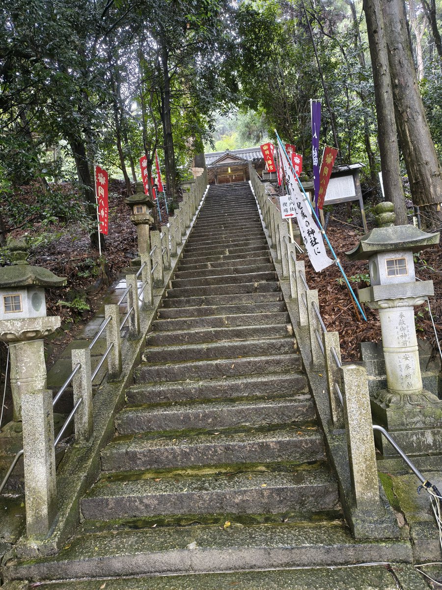 higebouzu610's tweet photo. こんばんは🌙
本日は肩・三頭トレの日でした😊
朝から胸部外科の定期受診→伊賀地方の御朱印巡り→筋トレという充実した一日でした🤗
雨の日の神社も趣があって良いものですよね☔⛩🤭
#筋トレ4年生 #筋トレ #トレーニング #PUMPUP https://t.co/Uzlen63dOR