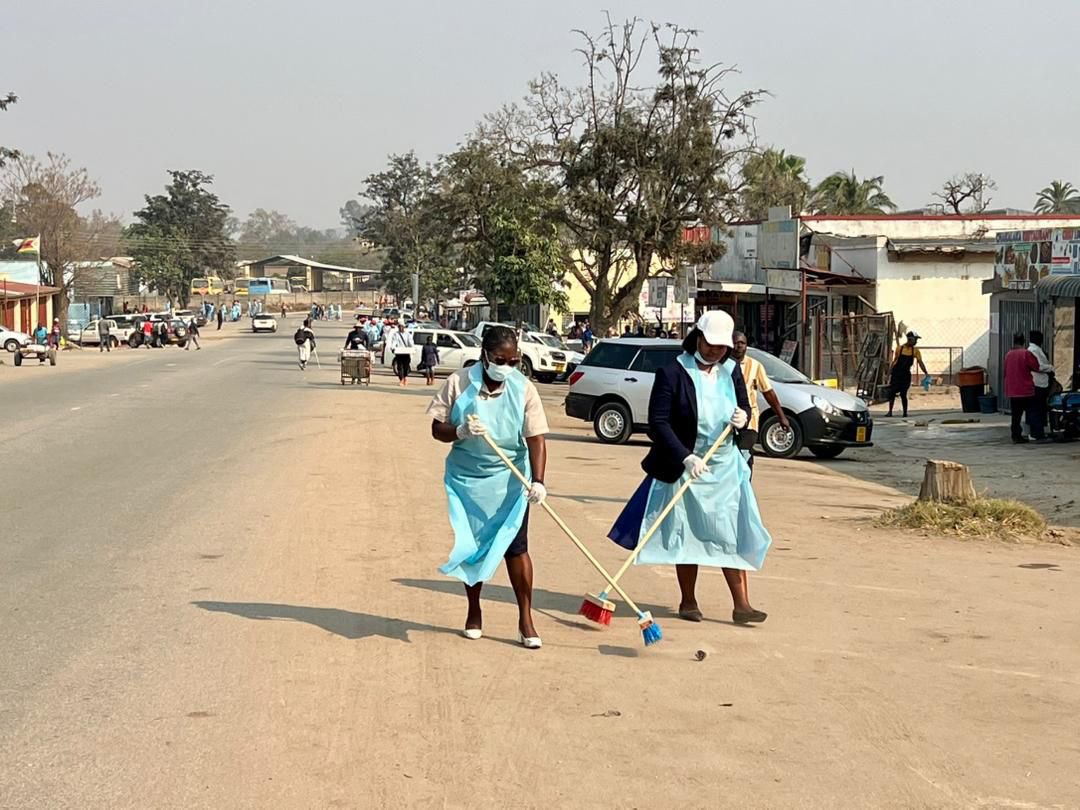 AGZim_Official's tweet photo. Today the Office of the Attorney-General joined the National Clean-Up Campaign at #MELWeek in Masvingo.
Visit our stand at Urban Lifestyles Hotel to see how we're advancing Vision 2030, SDGs & Agenda 2063 through better MEL & data.
#CleanUp #AttorneyGeneral #Zimbabwe https://t.co/BvGFLsIhaU