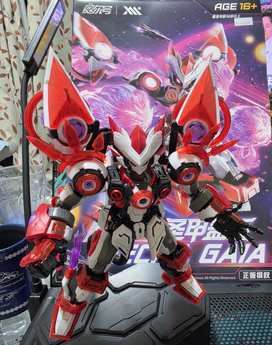 8055kenken's tweet photo. MECHA  GAIA 
日本のメーカーの取説の丁寧さが中華系プラモデル作るとよく分かる
これが普通なんだと思わないで感謝もしながら作って行きます
#Taomee 
#中華系プラモデル
#プラモデルライフ https://t.co/c1vhxRLSiU