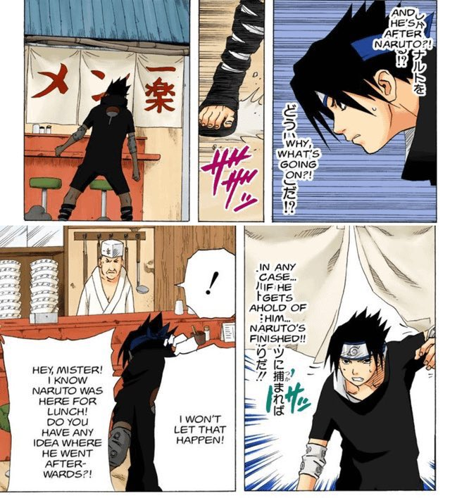 Sasukebix's tweet photo. Maturing is realising Sasuke was the kindest on team 7 https://t.co/vCVJMI0NOP