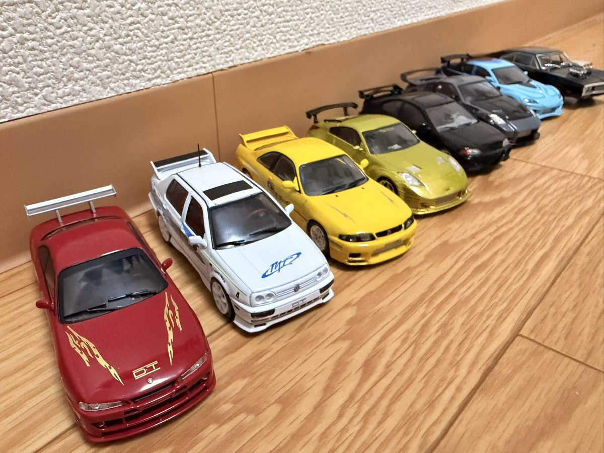 ghh4bc's tweet photo. ワイスピのミニカーにハマってます✨ https://t.co/3yDWSA3wt3
