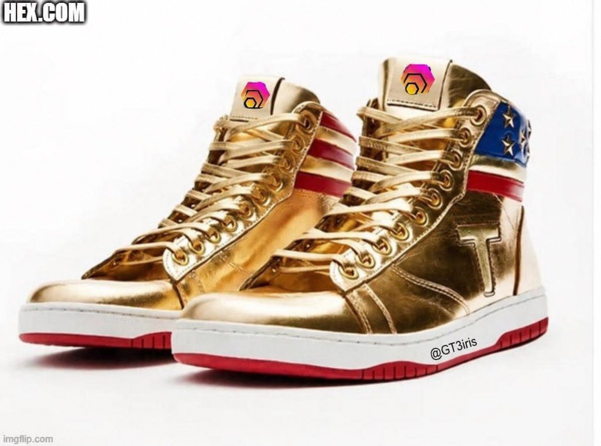 GT3iris's tweet photo. The most expensive shoes ever.
#SmartPeople #CompleteFreedom #TSHARES #HEX #PulseChain https://t.co/M4KwLFIDLA