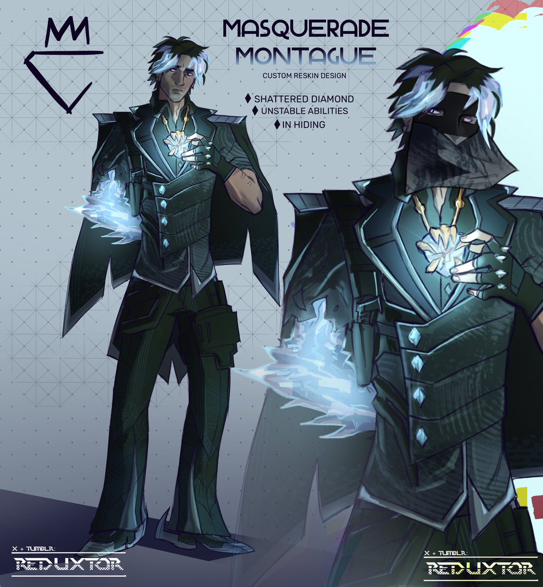 Reduxtor's tweet photo. My Montague reskin design!

#fortniteartㅤㅤ #Fortniteㅤㅤ #montague https://t.co/A0RydDYUqG